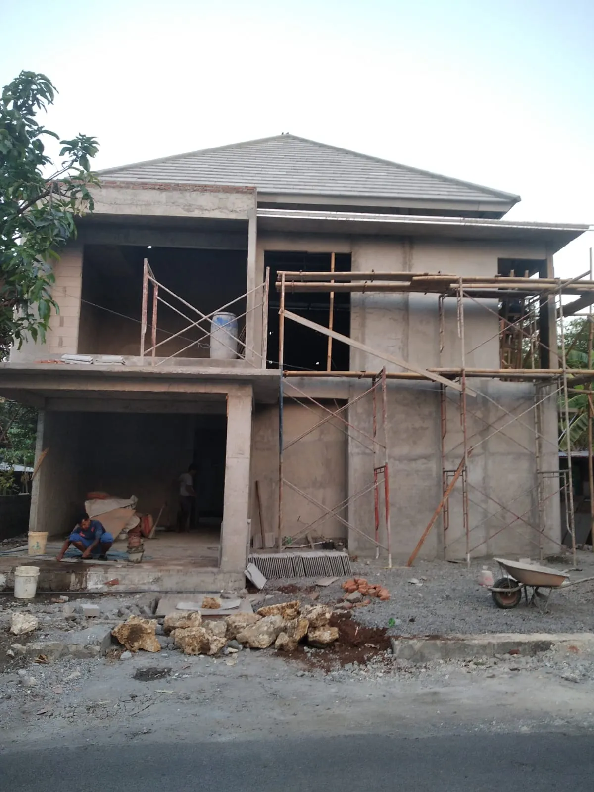 Tampak depan, Proyek Karangmojo oleh D'Sign Property